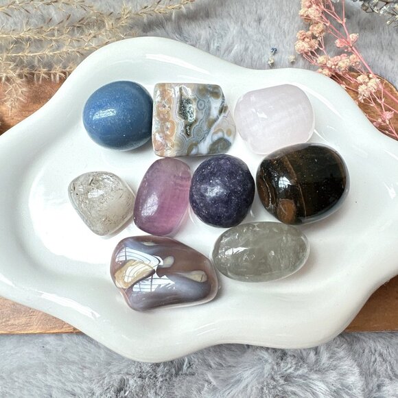 Set of 9 Crystal Tumbles - Picture 9 of 9